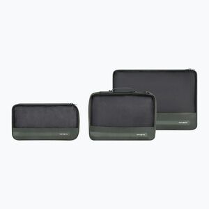 Rendező készlet Samsonite Revolution Packing Cubes 3 pcs. green (Revolution Packing Cubes x3 155602) kép