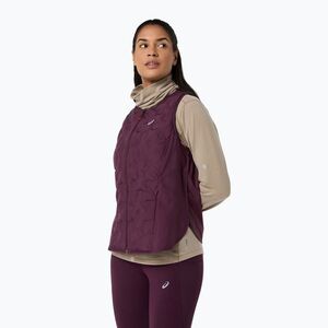 Női futó ujjatlan Asics Nagino Run Padded Gilet dark aubergine (Nagino Run Padded Gilet 2012D282-501) kép