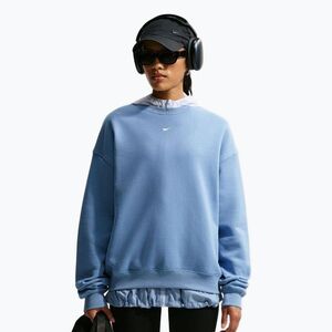 Női pulóver Nike Studio Fleece Medium Weight work blue/sail (Studio Fleece Medium Weight IM8082-486) kép