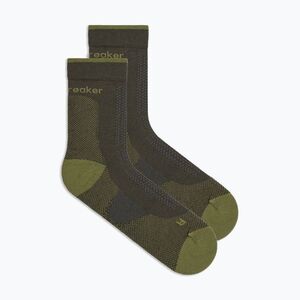 Férfi zokni Icebreaker Merino Hike+ Ultralight Quarter dark loden/sphagnum (Merino Hike+ Ultralight Quarter IB0A578R0OS1) kép