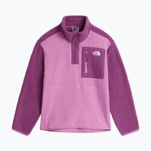Gyerek polár pulóver The North Face Yumiori 1/4 Zip hushed lavender (Yumiori 1/4 Zip NF0A8J61K221) kép
