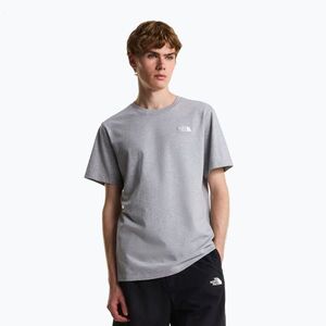 Férfi póló The North Face Evolution Simple Dome Regular SS tnf pale grey heather (Evolution Simple Dome Regular NF0A8CZ2CQO1) kép