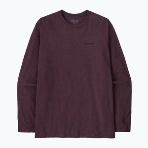 Férfi hosszú ujjú póló Patagonia P-6 Logo Responsibili berry fig (P-6 Logo Responsibili 38518) kép