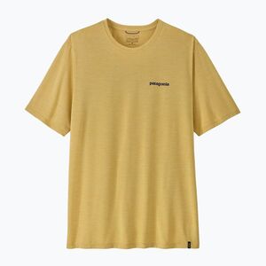 Férfi póló Patagonia Capilene Cool Daily Boardshort Logo limestone yellow - light limestone yellow x-dye (Capilene Cool Daily Boardshort Logo 45481) kép