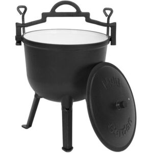 MultiGarden EVK10L Zománcozott öntöttvas bogrács 10 l állvánnyal kép