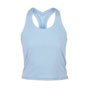 Niyama rövid fazonú jóga top, racerback – Frosted Blue kép