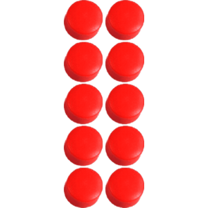Cawila PRO Rounds magnet 10er Set 10mm kép