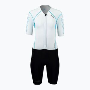 Női triatlonos overall HUUB Anemoi 2 SUB22 FL black/white/aqua (Anemoi 2 SUB22 FL ANEWSUB22FLBW) kép