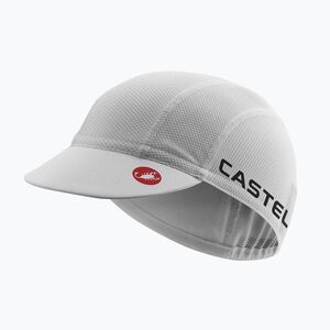 Kerékpáros sapka Castelli A/C 3 white (A/C 3 4526040) kép