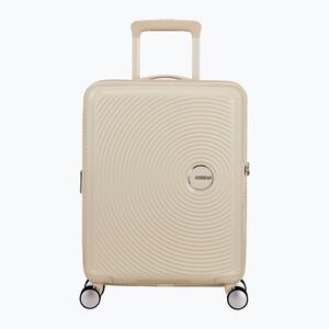 Utazó bőrönd American Tourister Soundbox 55 41 l coconut sand (Soundbox 55 88472-A936) kép
