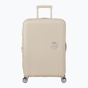 Utazó bőrönd American Tourister Soundbox 67 81 l coconut sand (Soundbox 67 88473-A936) kép