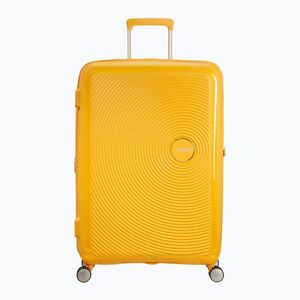 Utazó bőrönd American Tourister Soundbox 77 110 l golden yellow (Soundbox 77 88474-1371) kép
