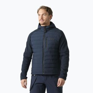 Férfi hibrid kabát Helly Hansen Skagen Hybrid Knit Insulator navy (Skagen Hybrid Knit Insulator 34593_597) kép