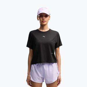 Női futó póló PUMA Run Brightstride Cloudspun puma black (Run Brightstride Cloudspun 528988 01) kép
