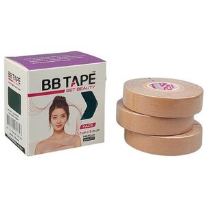 BB Tape arcra, csíkok 1, 7 cm, bézs, 1 darab kép