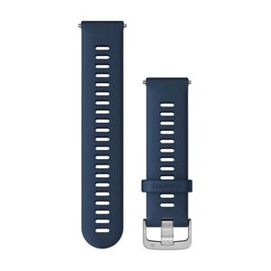 GARMIN szíj - QUICK RELEASE 22 MM - kék/ezüst kép