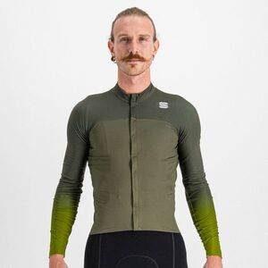 SPORTFUL Hosszú ujjú kerékpáros mez - BODYFIT PRO - zöld kép