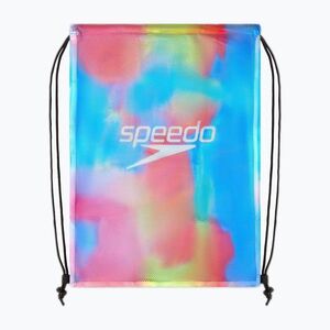 Speedo Nyomtatott hálós úszótáska kiki rózsaszín/citromsárga/picton kék (Printed Mesh 8-1281317638) kép