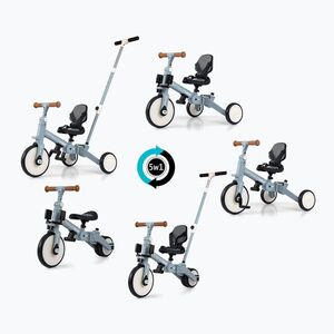 Futóbicikli Milly Mally 5w1 Optimus Max denim (5w1 Optimus Max 6266) kép