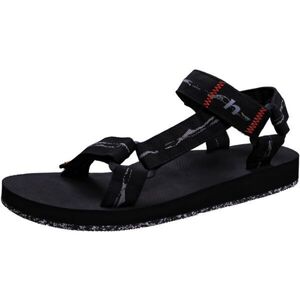 Hannah SLATE Unisex szandál, fekete, méret kép
