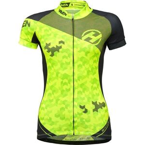 HAVEN SINGLETRAIL NEO WOMEN Női kerékpáros mez, fényvisszaverő neon, méret kép