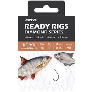 BKK Ready Rig Diamond Keiryu BN, mérete 8, 0, 16 mm, 70 cm, 10 db kép