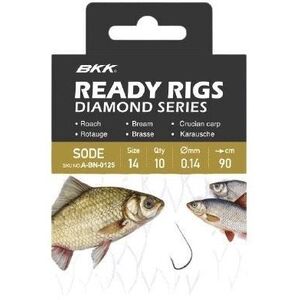 BKK Ready Rig Diamond Sode GD, mérete 8, 0, 16 mm, 70 cm, 10 db kép