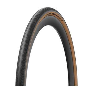 MICHELIN külső abroncs - POWER ADVENTURE TLR - fekete/barna kép