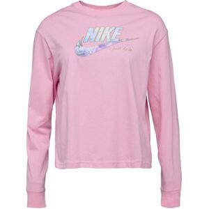 Nike NSW TEE OC 1 LS BOXY Női felső, rózsaszín, méret kép
