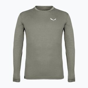 Férfi hosszú ujjú póló Salewa Puez Melange Dry faded green melange (Puez Melange Dry 00-0000027453) kép
