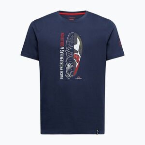 La Sportiva Solution night sky/mountain red férfi mászó póló (Solution ZACT175B46R24) kép