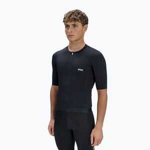 Férfi kerékpáros mez POC Cadence Jersey uranium black. Méret: XL kép
