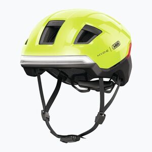 Kerékpáros sisak irányjelzőkkel ABUS Hyp-E signal yellow (Hyp-E 45217) kép