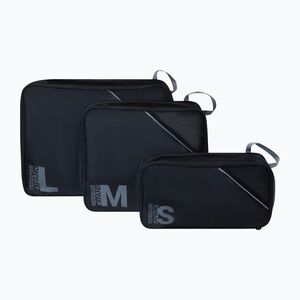 Szerokie etui na akcesoria American Tourister Packing S/M/L 3 pcs. black/grey (Packing S/M/L 159211-1062) kép
