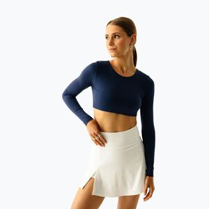 Női jóga felső JoyInMe Core Crop Top dark navy (Core Crop Top 802769) kép