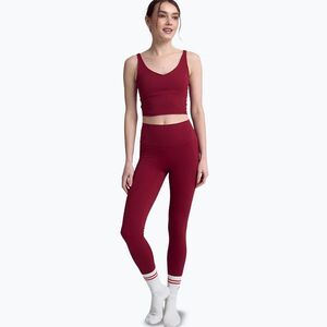 Női jógaleggingsek JoyInMe Oneness Ease 7/8 red wine (Oneness Ease 7/8 802558) kép