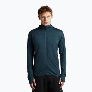 Férfi trekking pulóver Icebreaker Merino 300 Realfleece Descender Zip Hoodie abyss (Merino 300 Realfleece Descender Zip Hoodie IB0A57QHZ431) kép