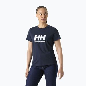 Női póló Helly Hansen Logo 3.0 SS navy (Logo 3.0 54593_598) kép