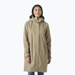 Női esőkabát Helly Hansen Moss Ins Pu Coat pebble (Moss Ins Pu Coat 54485_757) kép