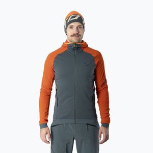 Férfi DYNAFIT Radical Polartec kapucnis sífutó pulóver alabama/0720 (Radical Polartec Hooded 08-0000072112) kép