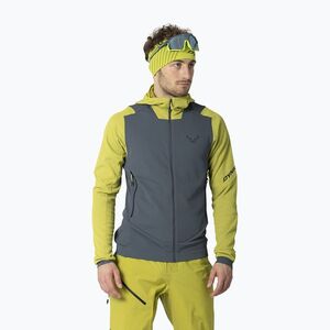 Férfi pulóver DYNAFIT Blacklight Thermal Hooded Jacket golden lime/0720 (Blacklight Thermal Hooded 08-0000071970) kép
