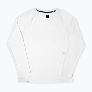 Férfi futó hosszú ujjú póló Ciele Athletics DLYLongsleeve trooper (DLY M-1-LS-0163-WH001) kép