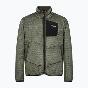 Férfi trekking pulóver Salewa Puez Warm Full Zip faded green (Puez Warm Full Zip 00-0000029430) kép