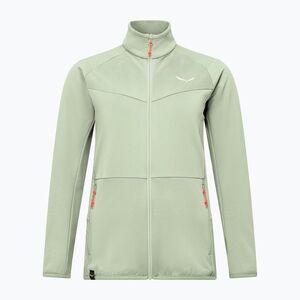 Női túra pulóver Salewa Puez Cammio PL Pastel Green (Puez Cammio PL 00-0000029095) kép