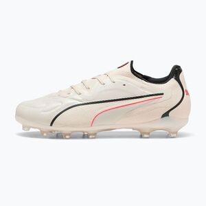 Focicipők PUMA King 20 Pro FG/AG sugared almond/puma black/ultra red (King 20 Pro FG/AG 109348 01) kép
