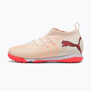 Gyermek focicipők PUMA Future 9 Match TT+ Mid Jr sugared almond/puma white/ultra red/puma black (Future 9 Match TT + Mid Jr 109189 01) kép