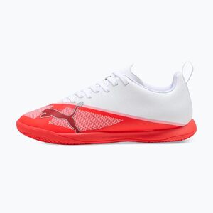 Gyermek focicipők Puma Ultra 7 Play IT Jr Ultra Red/Puma Black/Puma White (Ultra 7 Play IT Jr 109166 01) kép