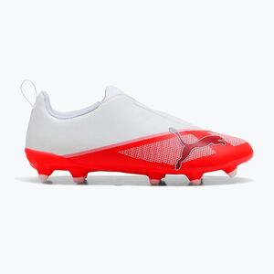 Gyermek focicipők Puma Ultra 7 Play LL FG/AG Jr Ultra Red/Puma Black/Puma White (Ultra 7 Play LL FG/AG Jr 109303 01) kép
