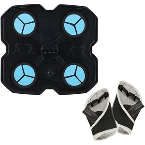 KIK KX3006 Elektronikus boksz céltábla, kesztyűvel, Bluetooth, fekete kép