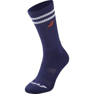 Babolat Team Single Socks T White/Cherry Tomato / 43-46 kép